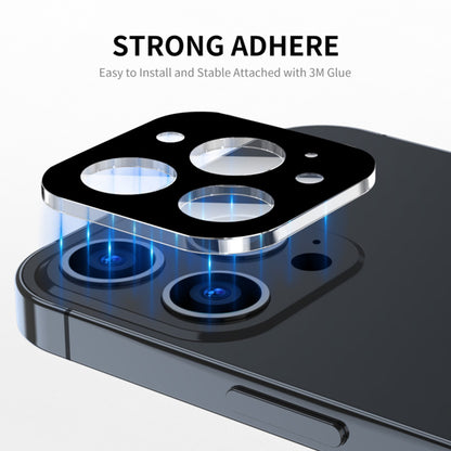Προστατευτική μεμβράνη πίσω κάμερας Techsuit για Apple iPhone 15 Pro Max / 15 Pro, ασφαλισμένο γυαλί, μαύρο
