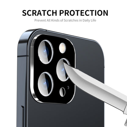 Προστατευτική μεμβράνη πίσω κάμερας Techsuit για Apple iPhone 15 Pro Max / 15 Pro, ασφαλισμένο γυαλί, μαύρο