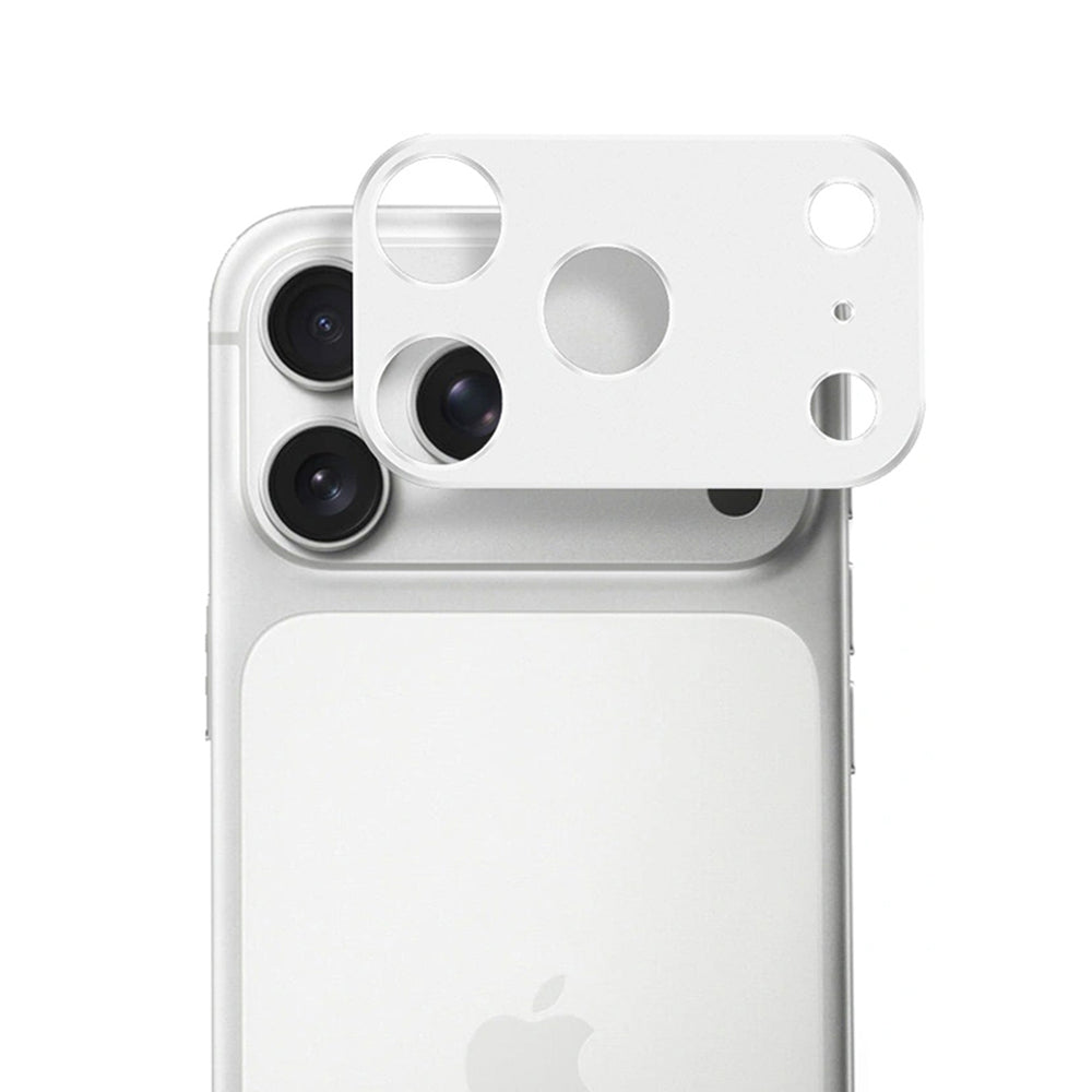 Προστατευτική μεμβράνη πίσω κάμερας Techsuit για Apple iPhone 17 Pro Max, Ασφαλισμένο γυαλί, Ασημί