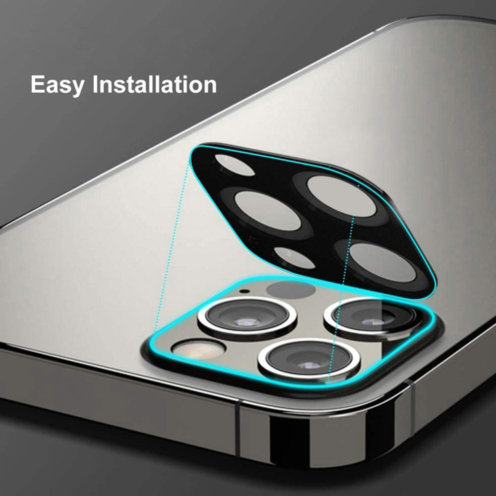 Προστατευτική μεμβράνη πίσω κάμερας Techsuit για Apple iPhone 17 Pro Max, Ασφαλισμένο γυαλί, Ασημί