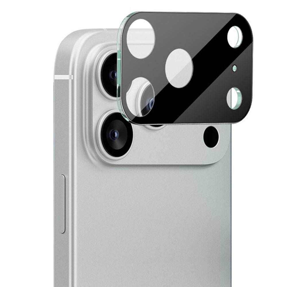 Προστατευτική Μεμβράνη Κάμερας Πίσω Techsuit για Apple iPhone 17 Pro Max, Ενισχυμένο Γυαλί, Μαύρη