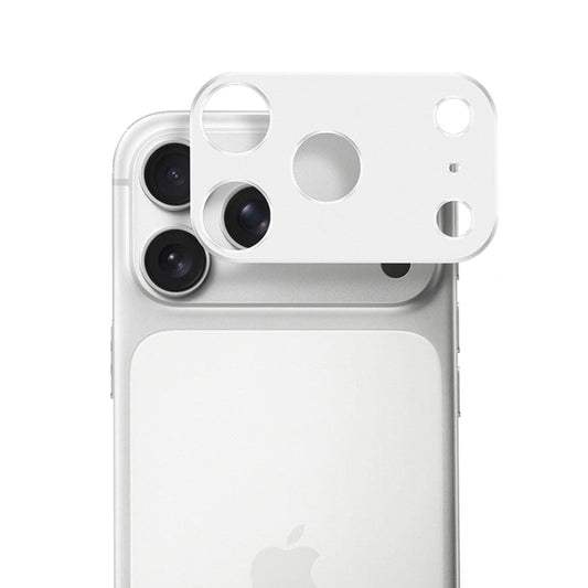 Προστατευτική μεμβράνη πίσω κάμερας Techsuit για Apple iPhone 17 Pro, Ενισχυμένο γυαλί, Ασημί
