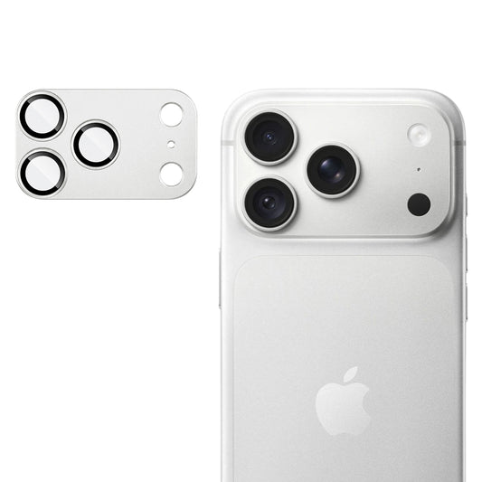 Προστατευτικό κάλυμμα πίσω κάμερας Techsuit για Apple iPhone 18 Pro, σκληρυμένο γυαλί, ασημί