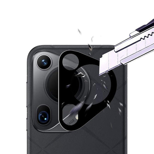 Προστατευτική Μεμβράνη Κάμερας Πίσω Techsuit για Huawei Pura 70 Ultra, Ενισχυμένο Γυαλί, Μαύρη