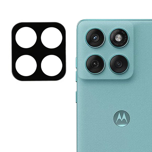 Προστατευτική μεμβράνη πίσω κάμερας Techsuit για Motorola Edge 60 Fusion / Edge 60, ασφαλισμένο γυαλί, μαύρο