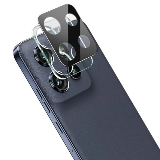 Προστατευτική μεμβράνη πίσω κάμερας Techsuit για Motorola Edge 60 Fusion / Edge 60, ασφαλισμένο γυαλί, μαύρο