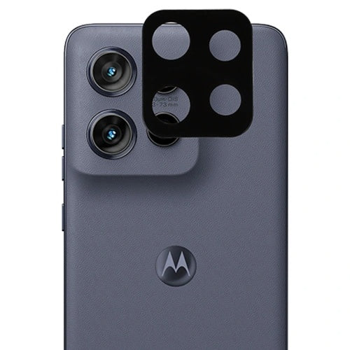 Προστατευτική μεμβράνη πίσω κάμερας Techsuit για Motorola Moto G86, ασφαλισμένο γυαλί, μαύρο