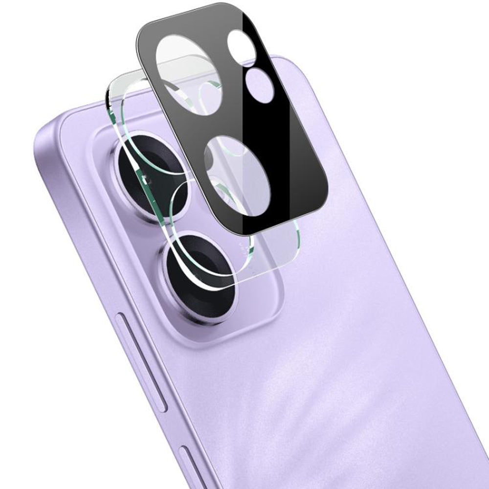Προστατευτική μεμβράνη πίσω κάμερας Techsuit για Oppo Reno13 FS 5G / Reno13 F 4G / Reno13 F, σκληρυμένο γυαλί, μαύρο