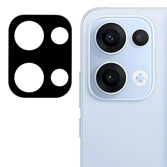 Techsuit Rear Camera Protective Film for Oppo Reno13, Tempered Glass, Black