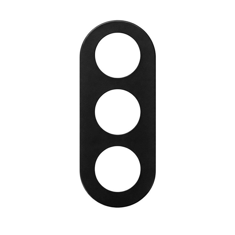 Techsuit Rear Camera Protection Film for Samsung Galaxy A37 5G, Tempered Glass, Black