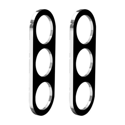 Προστατευτική μεμβράνη πίσω κάμερας Techsuit για Samsung Galaxy S25 FE, ασφαλισμένο γυαλί, μαύρο