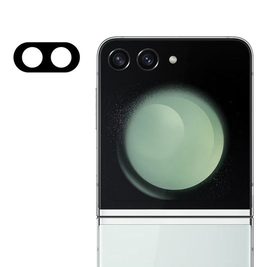 Προστατευτική μεμβράνη πίσω κάμερας Techsuit για Samsung Galaxy Z Flip6 F741, ασφαλισμένο γυαλί, μαύρο