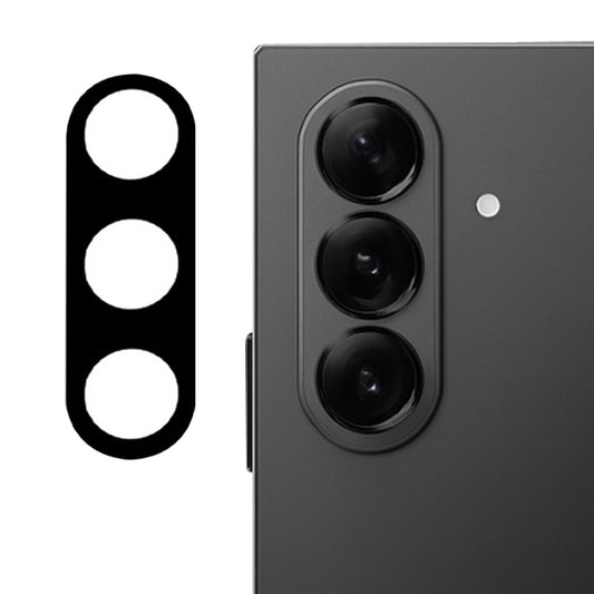 Προστατευτική μεμβράνη πίσω κάμερας Techsuit για Samsung Galaxy Z Fold7 F966, ασφαλισμένο γυαλί, μαύρο