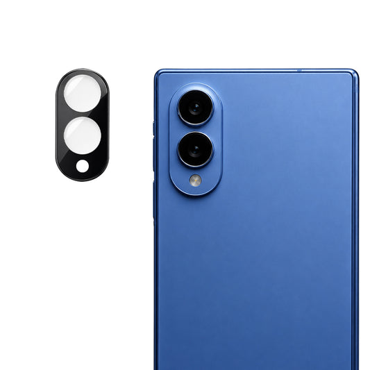 Προστατευτική μεμβράνη πίσω κάμερας Techsuit για Samsung Galaxy Z Fold8 F976, ασφαλισμένο γυαλί, μαύρο