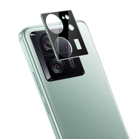 Προστατευτική μεμβράνη πίσω κάμερας Techsuit για Xiaomi 13T Pro / 13T, Ασφαλισμένο γυαλί, Μαύρο