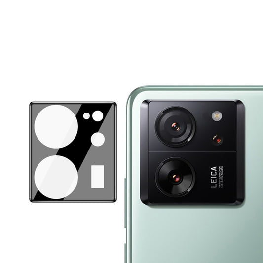 Προστατευτική μεμβράνη πίσω κάμερας Techsuit για Xiaomi 13T Pro / 13T, Ασφαλισμένο γυαλί, Μαύρο