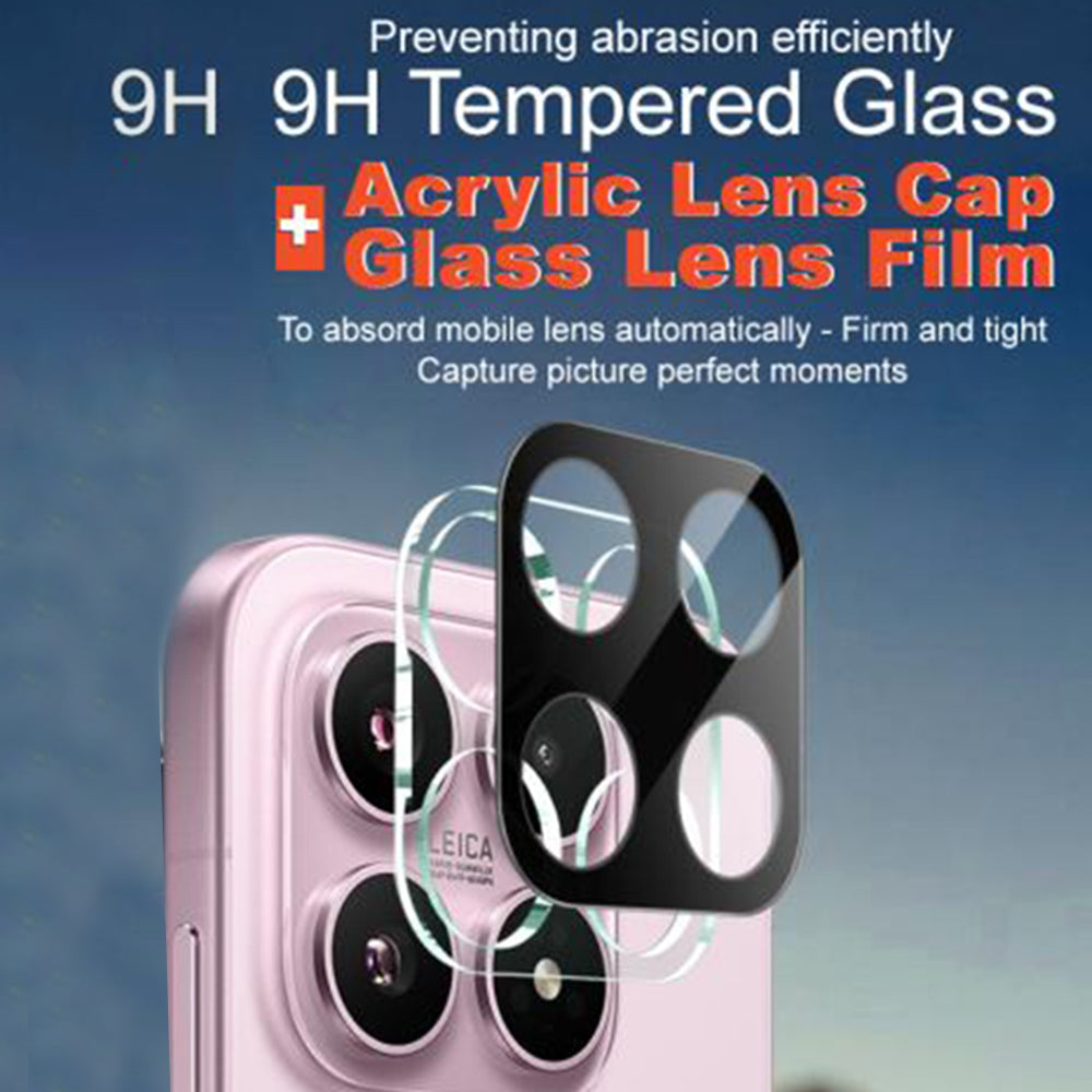 Προστατευτική Μεμβράνη Κάμερας Πίσω Techsuit για Xiaomi 17, Ενισχυμένο Γυαλί, Μαύρη