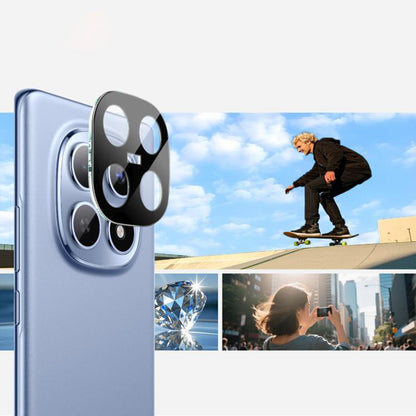 Προστατευτική Μεμβράνη Κάμερας Πίσω Techsuit για Xiaomi Poco M8 / Redmi Note 15 5G, Ενισχυμένο Γυαλί, Μαύρη
