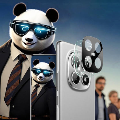 Προστατευτική Μεμβράνη Κάμερας Πίσω Techsuit για Xiaomi Poco M8 / Redmi Note 15 5G, Ενισχυμένο Γυαλί, Μαύρη