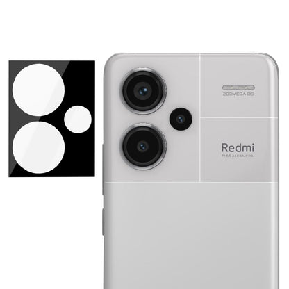 Προστατευτική μεμβράνη πίσω κάμερας Techsuit για Xiaomi Redmi Note 13 Pro+, Ενισχυμένο γυαλί, Μαύρο