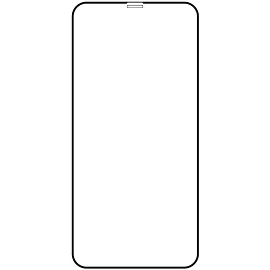 OEM προστατευτικό οθόνης για Apple iPhone 12 Pro Max, γυαλί με προστασία, πλήρης κόλληση, 21D, μαύρο