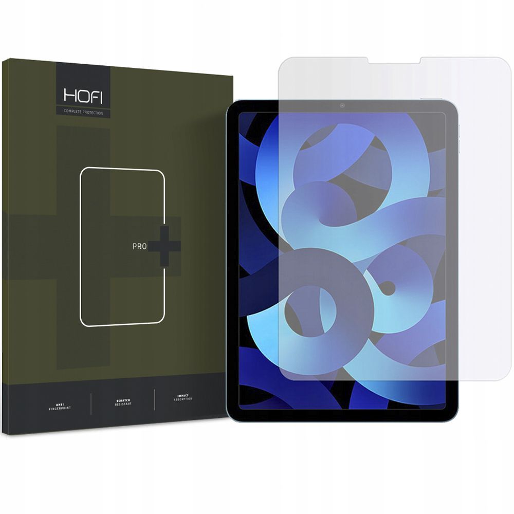 Προστατευτική μεμβράνη οθόνης HOFI PRO+ για Apple iPad Air (2022) / Air (2020), Ασφαλισμένο γυαλί, Full Glue, HOFI040