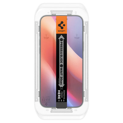 Προστατευτικό οθόνης Spigen EZ FIT Privacy για Apple iPhone 16 Pro Max, Προστατευτικό γυαλί, πλήρης κόλλα, 2.5D AGL07908 AGL07908 