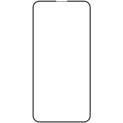 Προστατευτική μεμβράνη οθόνης OEM για Apple iPhone 15 Pro Max, Ενισχυμένο γυαλί, Πλήρης κόλλα, Σετ 10 τεμαχίων, 9D, Μαύρο