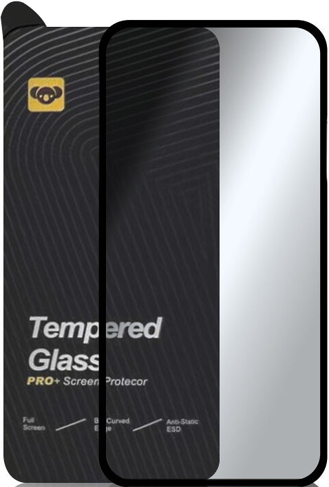 Bear PRO+ Screen Protector for Samsung Galaxy S25 S931, Tempered Glass, Full Glue, Black