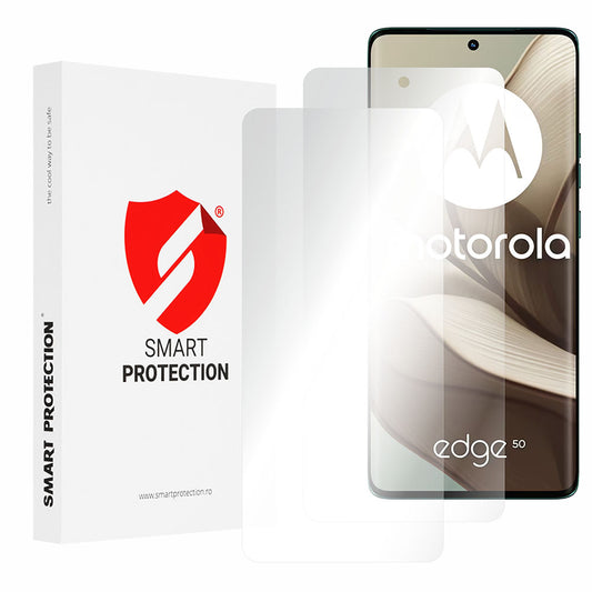 Προστατευτική μεμβράνη οθόνης Smart Protection Premium Classic για Motorola Edge 50, Πλαστικό, Σετ 2 τεμαχίων