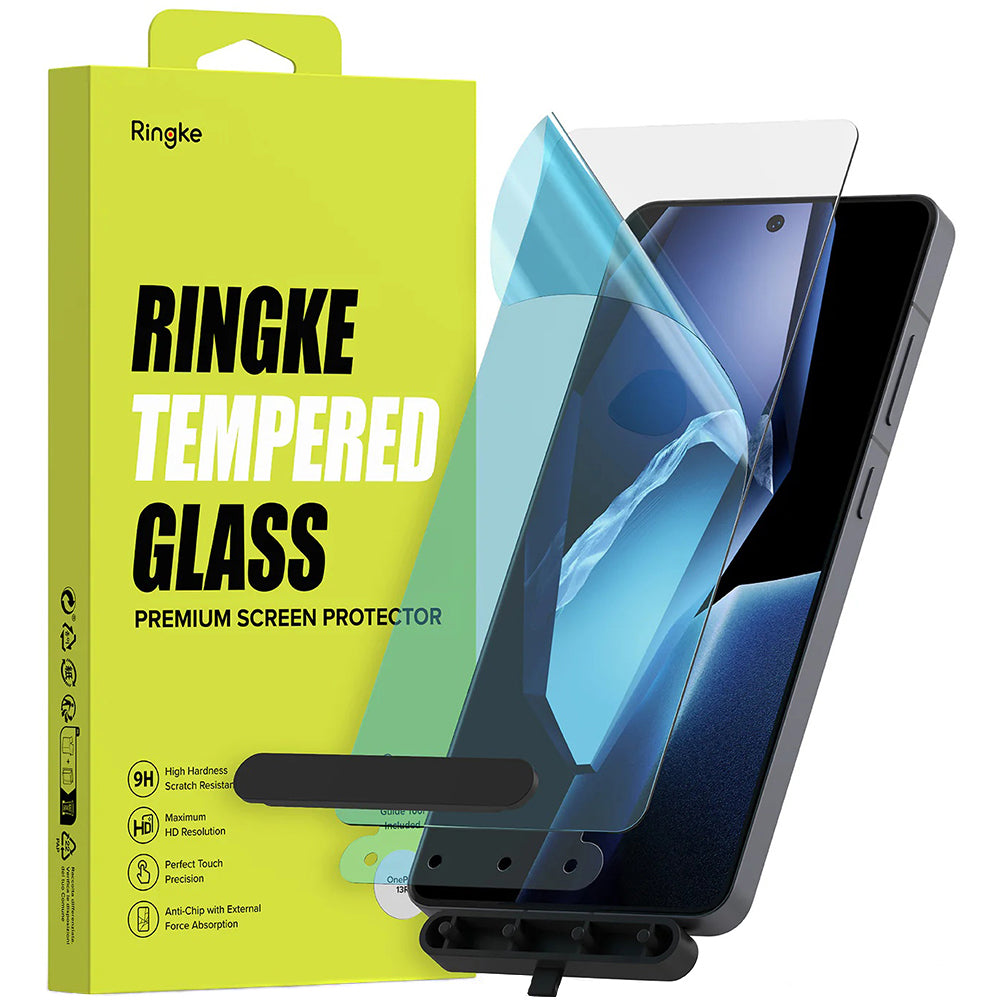 Προστατευτική Μεμβράνη Οθόνης Ringke για OnePlus 13R, Ενισχυμένο Γυαλί, Full Glue, Σετ 2 τεμαχίων