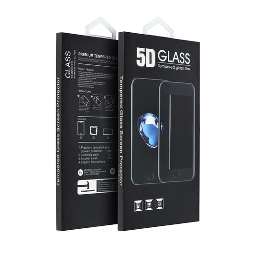 Προστατευτική μεμβράνη οθόνης OEM για Xiaomi 15, Ασφαλισμένο γυαλί, Πλήρης κόλλα, 5D, Μαύρο