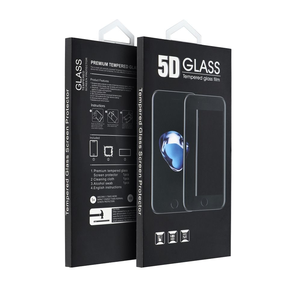 Προστατευτική Μεμβράνη Οθόνης Matte OEM για Apple iPhone 17 Pro, Ενισχυμένο Γυαλί, Full Glue, 5D, Μαύρη