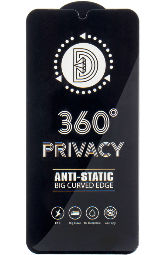 Προστατευτική μεμβράνη οθόνης Privacy OEM 360 για Apple iPhone 17 / 16 Pro, Ασφαλισμένο γυαλί, Πλήρης κόλλα