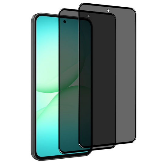 Προστατευτική μεμβράνη οθόνης Privacy Northjo για Samsung Galaxy A57 5G, Ασφαλισμένο γυαλί, Πλήρης κόλλα, Σετ 2 τεμαχίων
