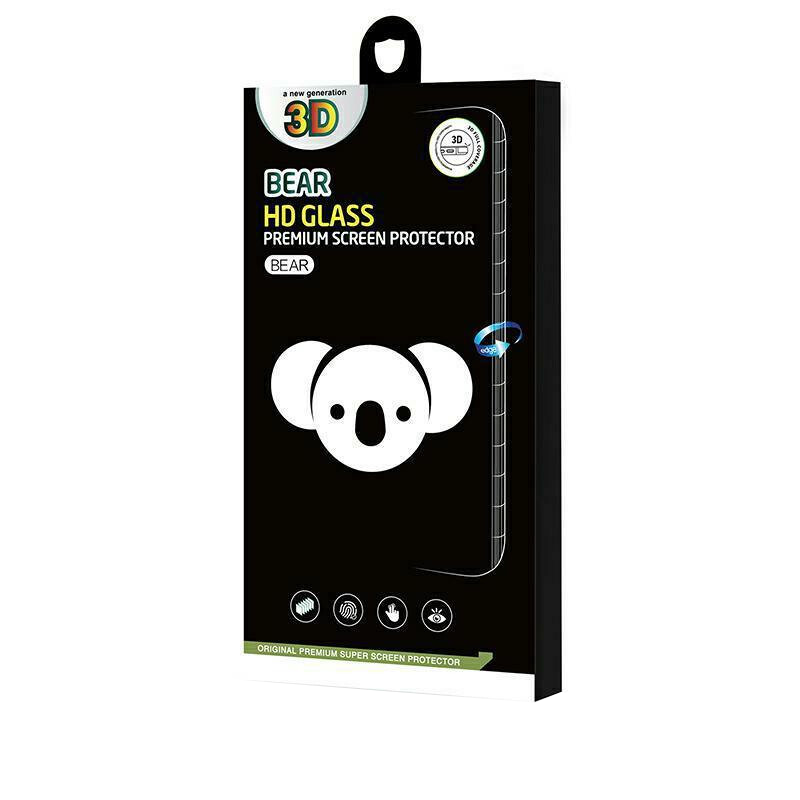 Προστατευτική μεμβράνη οθόνης Bear HD για Samsung Galaxy S26 S942, Ασφαλισμένο γυαλί, Πλήρης κόλλα, Μαύρο