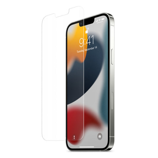 Προστατευτική Μεμβράνη Οθόνης Spigen GlastR EZ FIT για Apple iPhone 17e / 16e / 14 / 13 Pro, Ενισχυμένο Γυαλί, Πλήρης Κόλληση, Σετ 2 τεμαχίων AGL03385