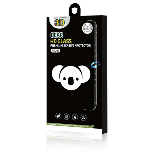 Προστατευτική μεμβράνη οθόνης Bear HD για Samsung Galaxy S24 Ultra S928, Ασφαλισμένο γυαλί, Πλήρης κόλλα, Μαύρο