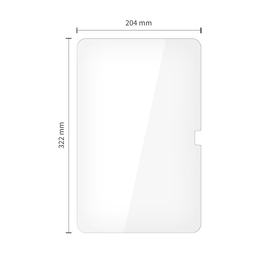 Προστατευτική Μεμβράνη Οθόνης Tech-Protect FIT+ για Samsung Galaxy Tab S11 Ultra / Tab S10 Ultra, Ενισχυμένο Γυαλί, Πλήρης Κόλληση, Σετ 2 τεμαχίων, 2.5D