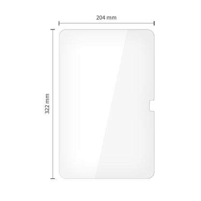 Προστατευτική Μεμβράνη Οθόνης Tech-Protect FIT+ για Samsung Galaxy Tab S11 Ultra / Tab S10 Ultra, Ενισχυμένο Γυαλί, Πλήρης Κόλληση, Σετ 2 τεμαχίων, 2.5D