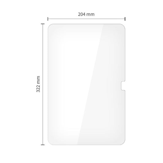 Προστατευτική Μεμβράνη Οθόνης Tech-Protect FIT+ για Samsung Galaxy Tab S11 Ultra / Tab S10 Ultra, Ενισχυμένο Γυαλί, Πλήρης Κόλληση, Σετ 2 τεμαχίων, 2.5D