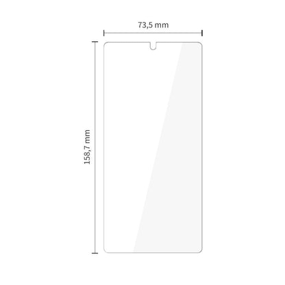 Προστατευτική Μεμβράνη Οθόνης Tech-Protect για Samsung Galaxy S25 Ultra S938, Ενισχυμένο Γυαλί, Πλήρης Κόλληση, Σετ 10 τεμαχίων