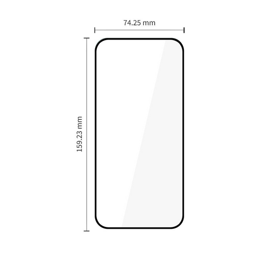 Προστατευτική μεμβράνη οθόνης Tech-Protect FIT+ για Motorola Moto G77 / G67, Ασφαλισμένο γυαλί, Πλήρης κόλλα, Σετ 2 τεμαχίων, 2.5D, Μαύρο