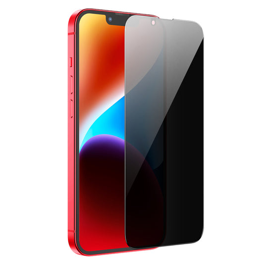 Προστατευτική Μεμβράνη Οθόνης Privacy HOCO G15 για Apple iPhone 12 / 12 Pro, Ενισχυμένο Γυαλί, Full Glue, 5D