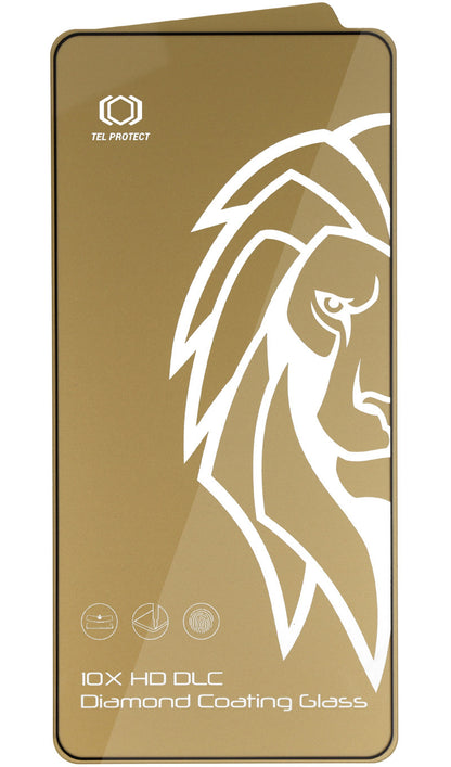 Προστατευτικό οθόνης Tel Protect 10X HD DLC Diamond Coating για Samsung Galaxy S26 Ultra S948, Σκληρυμένο Γυαλί, Πλήρης Επικόλληση, Μαύρο