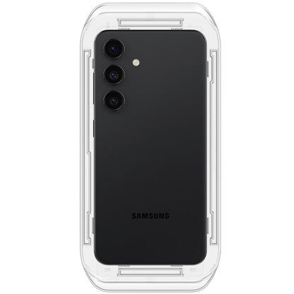 Προστατευτική Μεμβράνη Οθόνης Spigen GlastR EZ FIT για Samsung Galaxy S25+ S936 / S24+ S926, Ενισχυμένο Γυαλί, Πλήρης Κόλληση, Σετ 2 τεμαχίων AGL07432