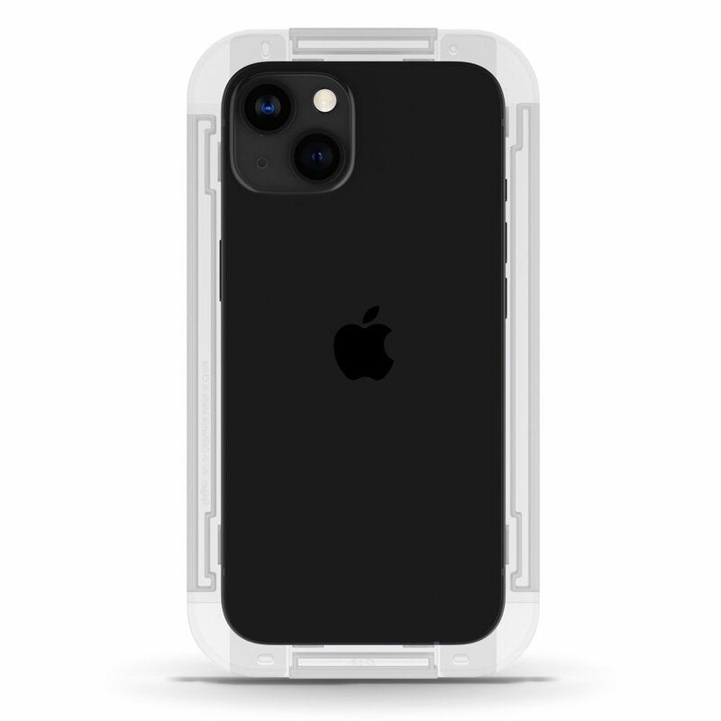 Προστατευτική Μεμβράνη Οθόνης Spigen GlastR EZ FIT για Apple iPhone 17e / 16e / 14 / 13 Pro, Ενισχυμένο Γυαλί, Πλήρης Κόλληση, Σετ 2 τεμαχίων AGL03385