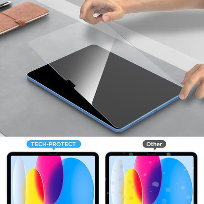 Προστατευτική Μεμβράνη Οθόνης Tech-Protect FIT+ για Samsung Galaxy Tab S11 Ultra / Tab S10 Ultra, Ενισχυμένο Γυαλί, Πλήρης Κόλληση, Σετ 2 τεμαχίων, 2.5D
