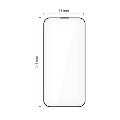 Προστατευτική Μεμβράνη Οθόνης Tech-Protect Quick Set+ για Apple iPhone 17, Ενισχυμένο Γυαλί, Πλήρης Κόλληση, Σετ 2 τεμαχίων, Μαύρη