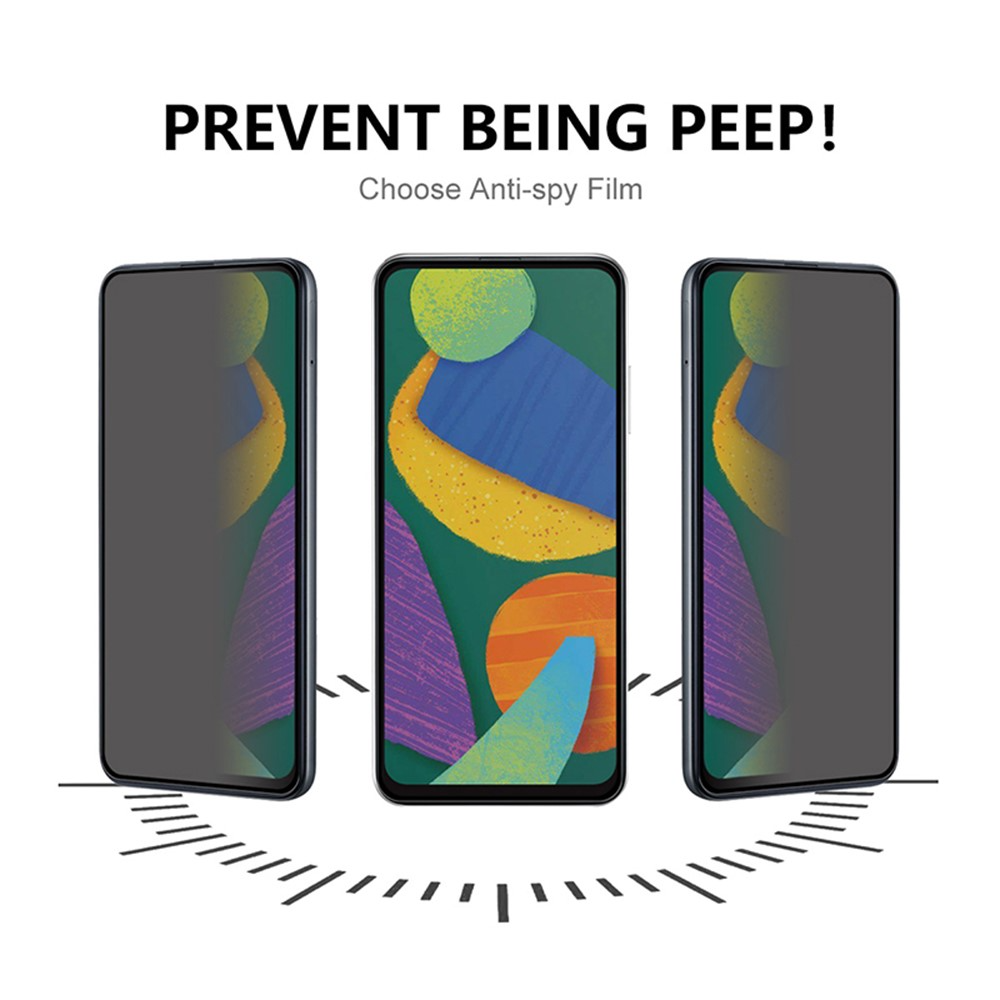 Προστατευτική μεμβράνη οθόνης Privacy OEM Fingerprint Unlock για Xiaomi 17T, Ασφαλισμένο γυαλί, Πλήρης κόλλα